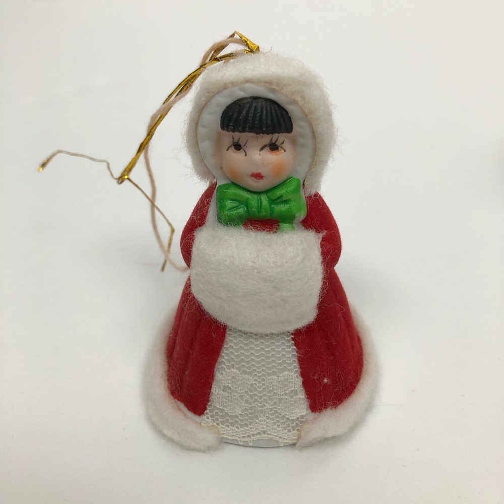Vintage Chilly Chimer Christmas Doll Ornament